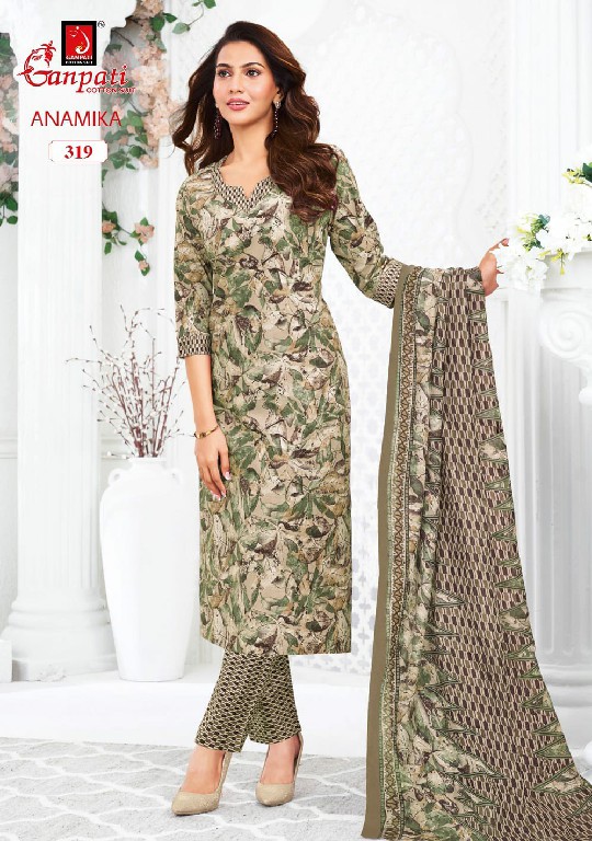 GANPATI ANAMIKA VOL 3 WHOLESALE READYMADE COTTON PRINTED DAILY WEAR 3 PCS SUITS FOR WOMEN ONLINE