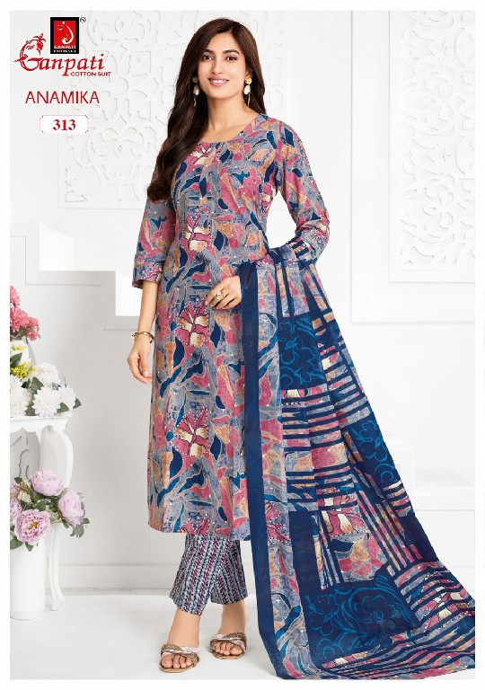GANPATI ANAMIKA VOL 3 WHOLESALE READYMADE COTTON PRINTED DAILY WEAR 3 PCS SUITS FOR WOMEN ONLINE