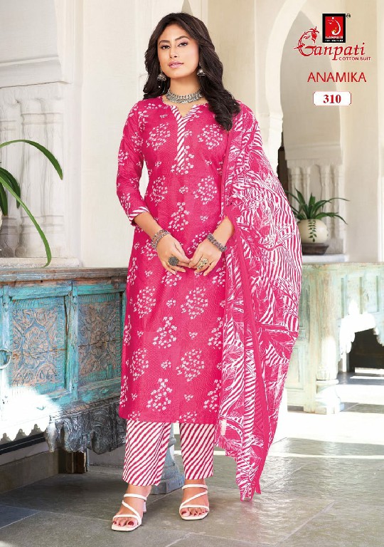 GANPATI ANAMIKA VOL 3 WHOLESALE READYMADE COTTON PRINTED DAILY WEAR 3 PCS SUITS FOR WOMEN ONLINE