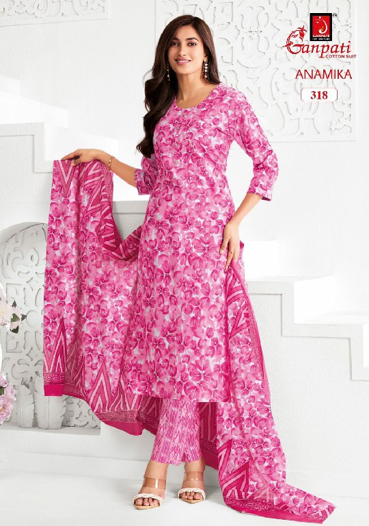 GANPATI ANAMIKA VOL 3 WHOLESALE READYMADE COTTON PRINTED DAILY WEAR 3 PCS SUITS FOR WOMEN ONLINE