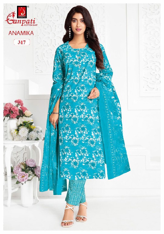 GANPATI ANAMIKA VOL 3 WHOLESALE READYMADE COTTON PRINTED DAILY WEAR 3 PCS SUITS FOR WOMEN ONLINE