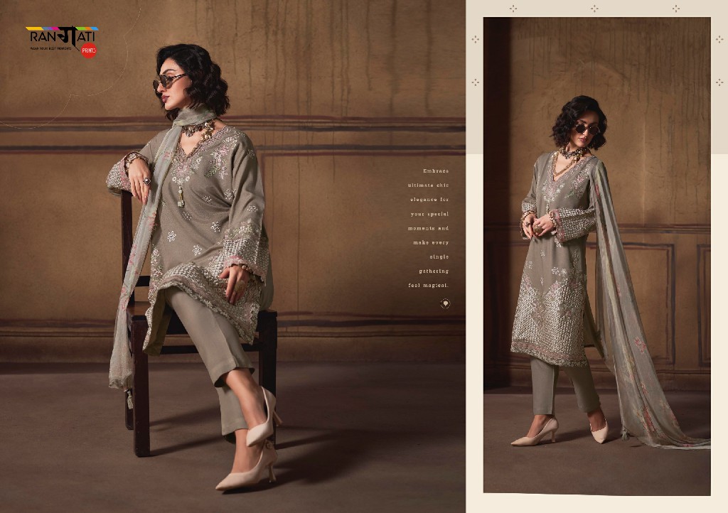 RANGATI PRINTS ETERNEL WHOLESALE PASHMINA WINTER COLLECTION UNSTITCH SALWAR SUITS EXPORTER