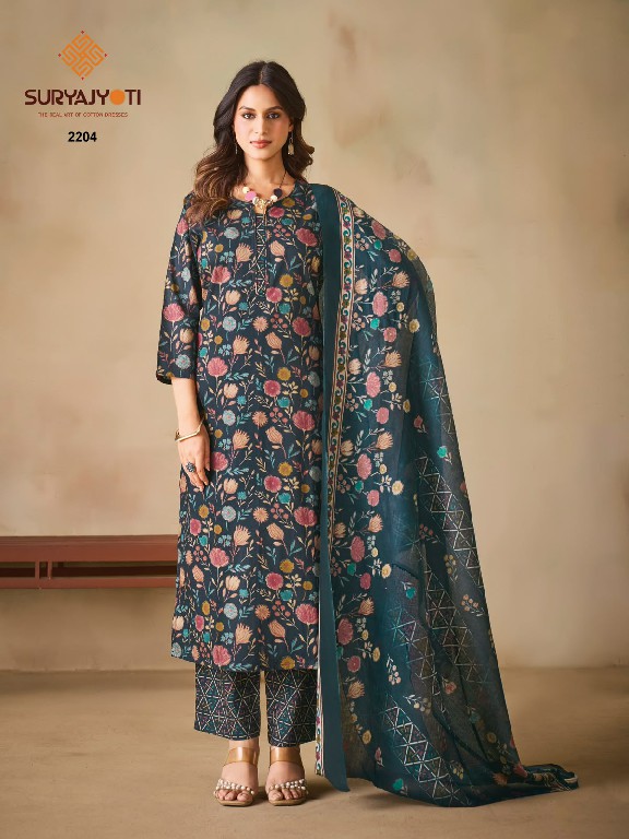 SURYAJYOTI ZION COTTON VOL 22 WHOLESALE READYMADE PURE COTTON DAILY WEAR 3 PCS SUITS FOR WOMEN ONLINE