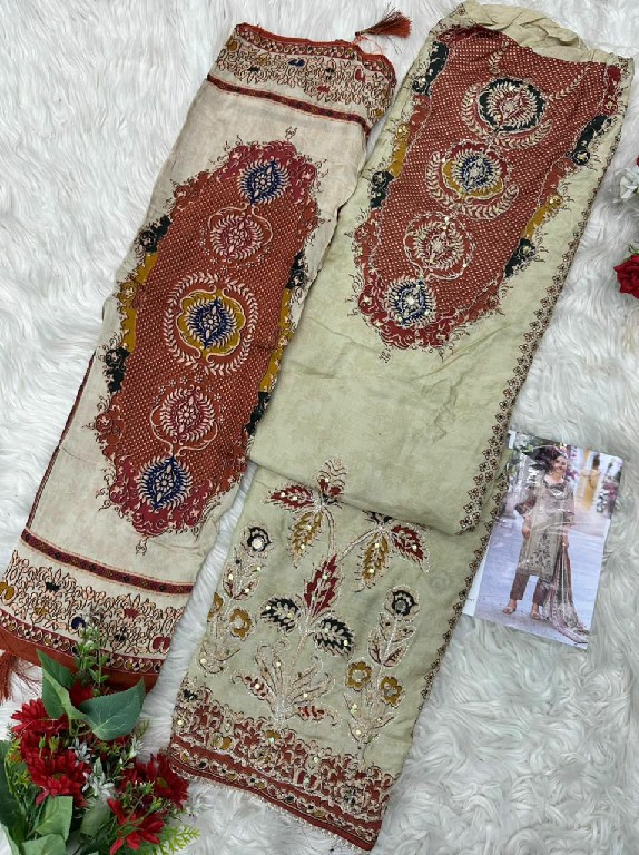 AMRUTVELA D.NO 215 WHOLESALE VISCOSE MUSLIN AMAZING UNSTITCH SALWAR SUITS EXPORTER