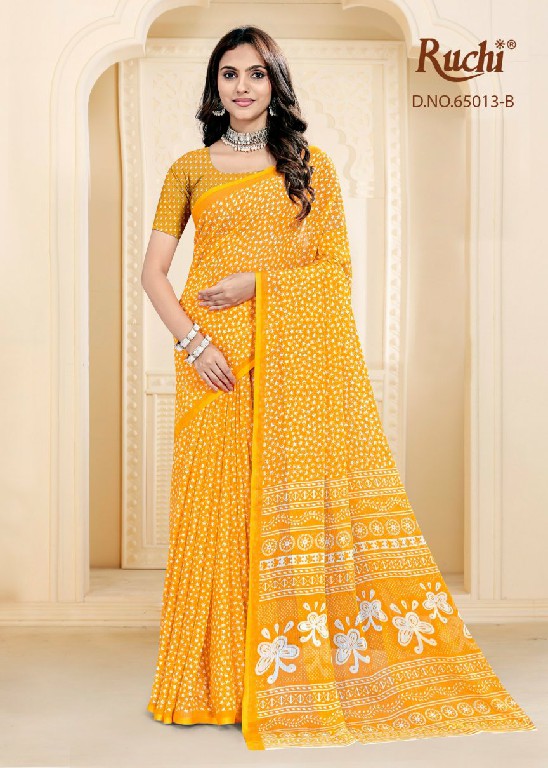 RUCHI SUPER STAR CHIFFON VOL 252 WHOLESALE CHIFFON PRINTED PRETTY LOOK INDIAN SAREES FOR WOMEN EXPORTER