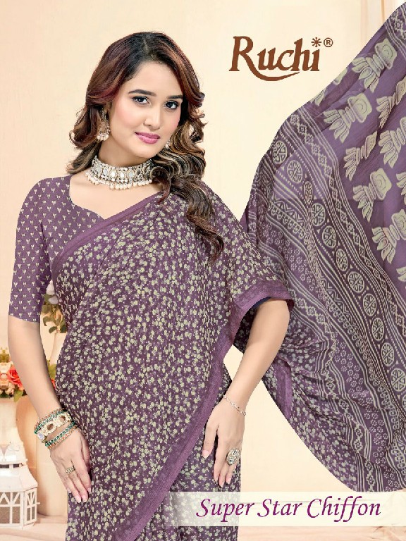 RUCHI SUPER STAR CHIFFON VOL 251 WHOLESALE CHIFFON PRINTED REGULAR WEAR INDIAN SAREES FOR WOMEN ONLINE