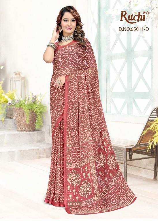 RUCHI SUPER STAR CHIFFON VOL 250 WHOLESALE CHIFFON PRINTED EVERYDAY WEAR INDIAN SAREES FOR WOMEN SUPPLIER