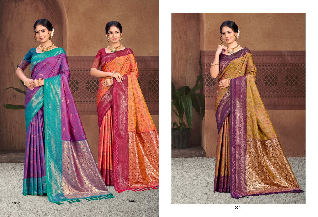 BUNAWAT PALLAVI SILK WHOLESALE SOFT SILK FESTIVE WEAR INDIAN SAREES FOR WOMEN ONLINE