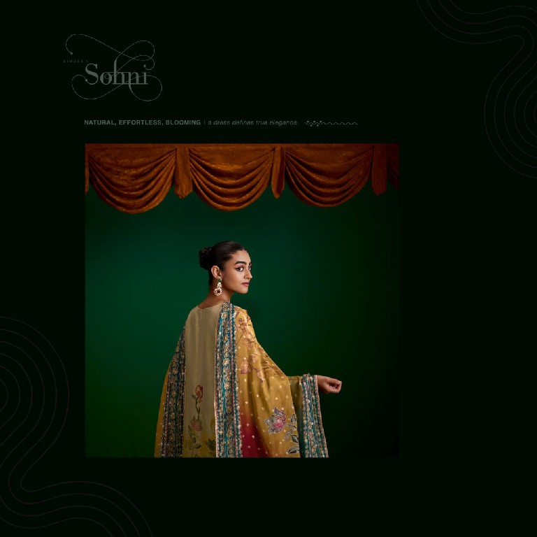 KIMORA SOHNI SUFI WHOLESALE PURE ZARI SILK DELICATE LOOK UNSTITCH SALWAR SUITS EXPORTER