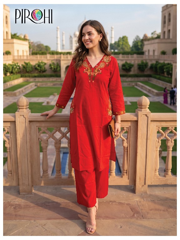 PIROHI MADHU WHOLESALE READYMADE PURE COTTON TRENDING CORD SET FOR EXPORT