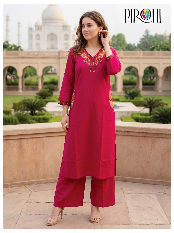 PIROHI MADHU WHOLESALE READYMADE PURE COTTON TRENDING CORD SET FOR EXPORT