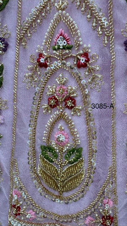 TEXTILEDEAL D.NO 3085 WHOLESALE PREMIUM NET PEACOCK PATTERN DESIGNER INDIAN WEDDING LEHENGA CHOLI FOR EXPORT