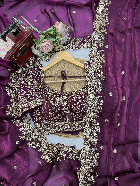 SP SERIES D.NO SP-85 WHOLESALE HEAVY FENDY SILK PARTY WEAR SAREES FOR WOMEN SUPPLIER