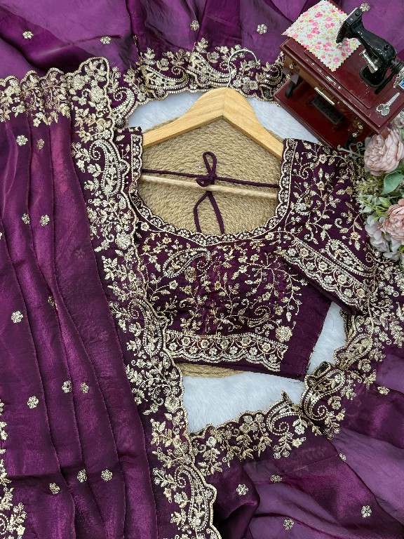 SP SERIES D.NO SP-85 WHOLESALE HEAVY FENDY SILK PARTY WEAR SAREES FOR WOMEN SUPPLIER