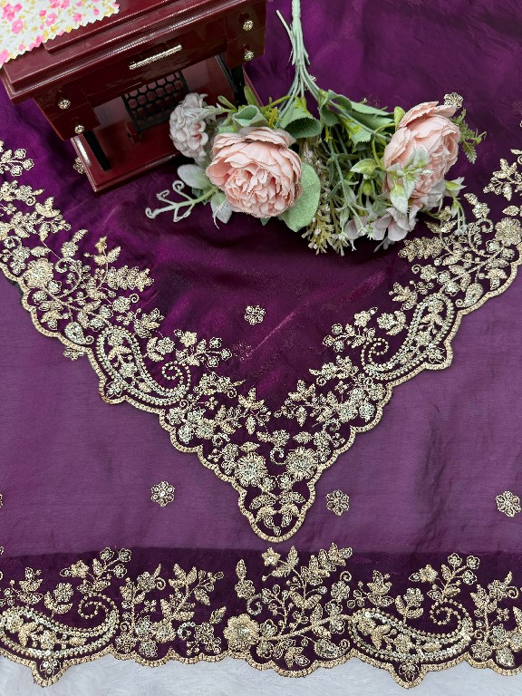 SP SERIES D.NO SP-85 WHOLESALE HEAVY FENDY SILK PARTY WEAR SAREES FOR WOMEN SUPPLIER