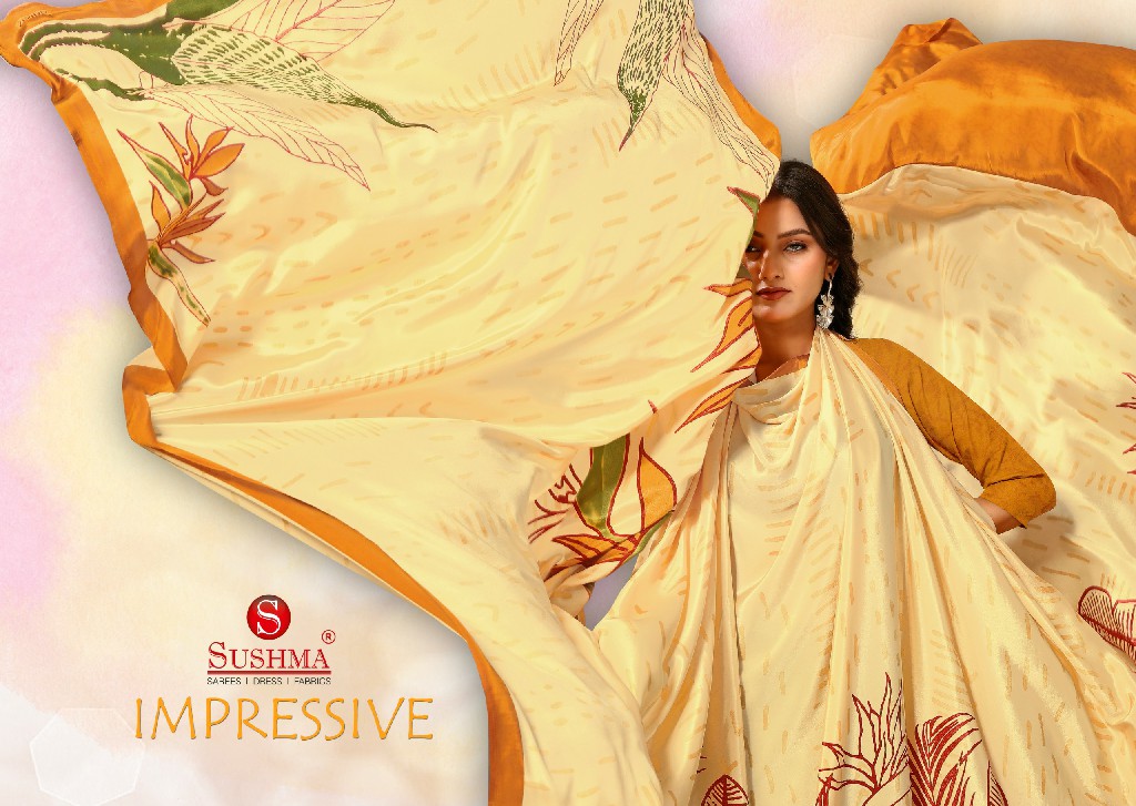 SUSHMA IMPRESSIVE WHOLESALE CRAPE PRINTED DAILY WEAR INDIAN SAREES FOR WOMEN ONLINE