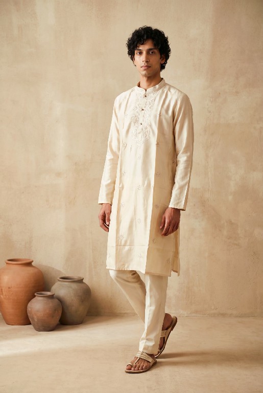 OUTLUK WEDDING COLLECTION VOL 57 WHOLESALE READYMADE HEAVY OCCASION WEAR KURTA WITH PANT FOR MEN SUPPLIER