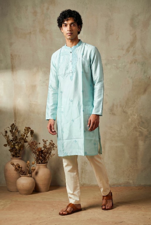 OUTLUK WEDDING COLLECTION VOL 57 WHOLESALE READYMADE HEAVY OCCASION WEAR KURTA WITH PANT FOR MEN SUPPLIER