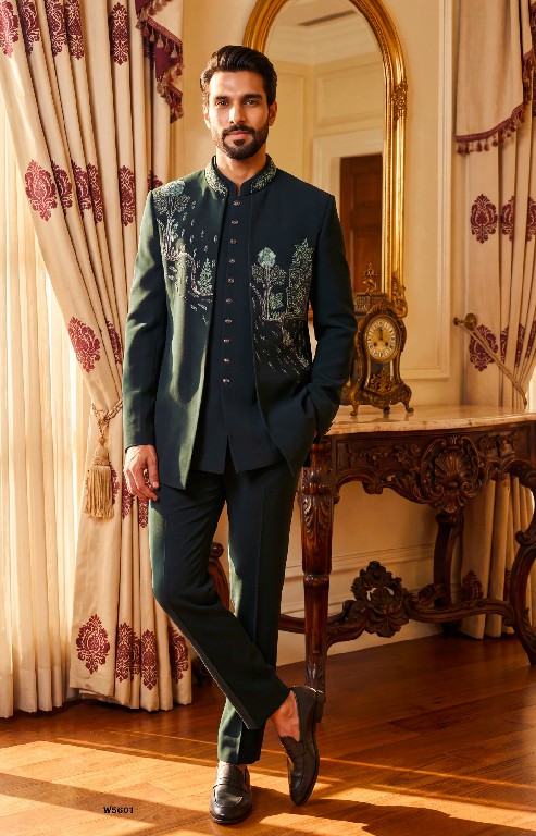 OUTLUK WEDDING COLLECTION VOL 56 WHOLESALE READYMADE HEAVY DESIGNER JODHPURI COLLECTION FOR MEN ONLINE