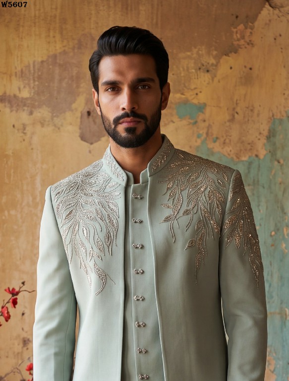 OUTLUK WEDDING COLLECTION VOL 56 WHOLESALE READYMADE HEAVY DESIGNER JODHPURI COLLECTION FOR MEN ONLINE