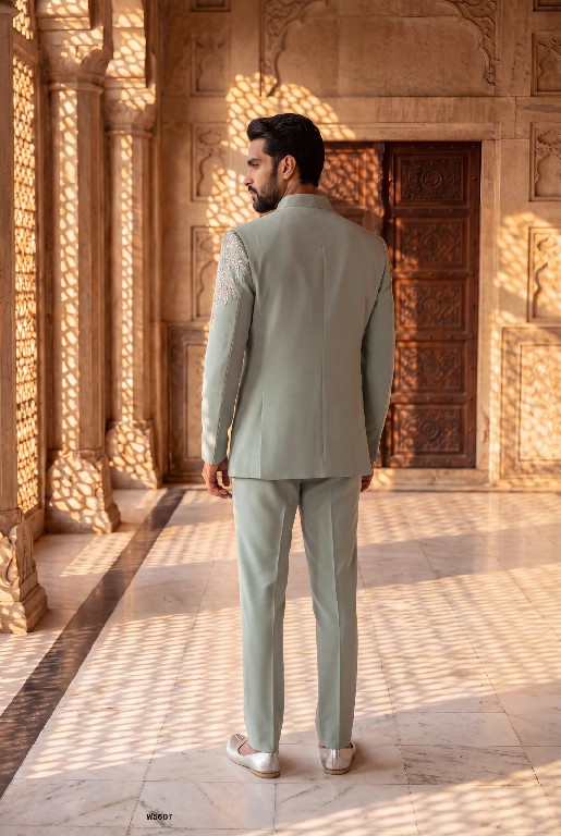 OUTLUK WEDDING COLLECTION VOL 56 WHOLESALE READYMADE HEAVY DESIGNER JODHPURI COLLECTION FOR MEN ONLINE