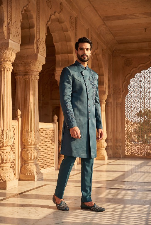 OUTLUK WEDDING COLLECTION VOL 56 WHOLESALE READYMADE HEAVY DESIGNER JODHPURI COLLECTION FOR MEN ONLINE