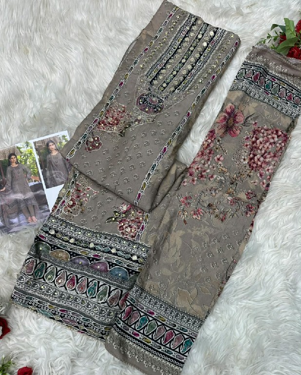 AMRUTVELA D.NO 235 WHOLESALE VISCOSE MUSLIN AMAZING UNSTITCH SALWAR SUITS EXPORTER