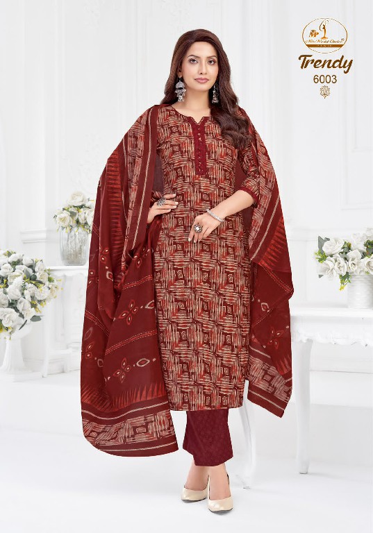 MISS WORLD CHOICE TRENDY VOL 6 WHOLESALE READYMADE COTTON PRINTED DAILY WEAR 3 PCS SUITS SUPPLIER