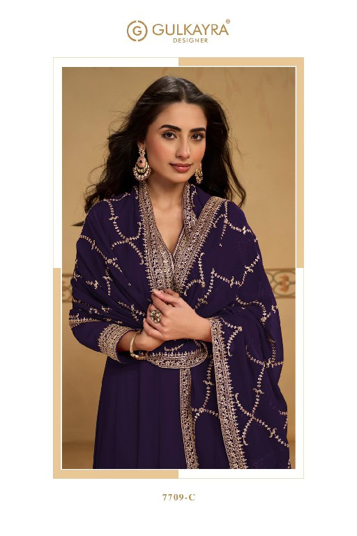 MEHFIL BY GULKAYRA DESIGNER WHOLESALE READYMADE REAL GEORGETTE PARTY WEAR 3 PCS SUITS FOR WOMEN ONLINE