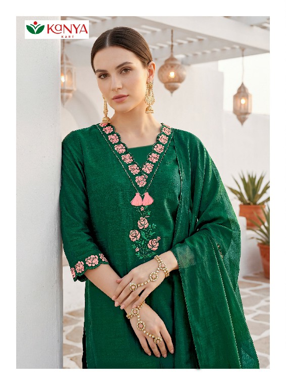 KANYA KART ZOYA VOL 2 WHOLESALE READYMADE BERLIN SHOP TRENDY 3 PCS SUITS SUPPLIER