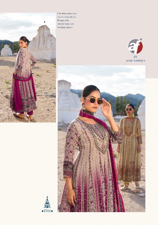 ANJU FAB ROYAL TOUCH WHOLESALE READYMADE NATURAL CREPE DESIGNER ANARKALI PANT WITH DUPATTA FOR WOMEN ONLINE