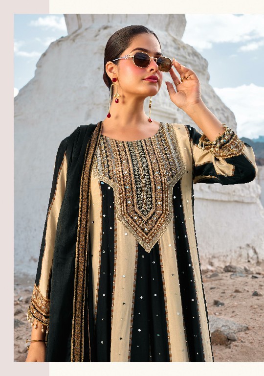 ANJU FAB ROYAL TOUCH WHOLESALE READYMADE NATURAL CREPE DESIGNER ANARKALI PANT WITH DUPATTA FOR WOMEN ONLINE