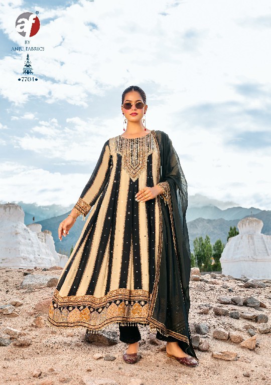 ANJU FAB ROYAL TOUCH WHOLESALE READYMADE NATURAL CREPE DESIGNER ANARKALI PANT WITH DUPATTA FOR WOMEN ONLINE