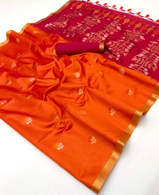 RAJTEX KANOI PAITHANI WHOLESALE TUSSAR SILK HANDLOOM WEAVING ELEGANCE INDIAN SAREES FOR WOMEN SUPPLIER