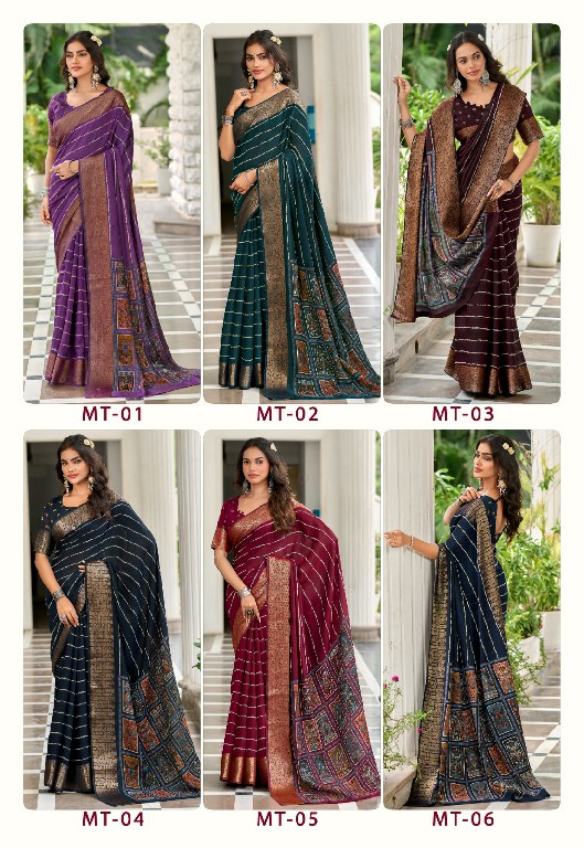 TWO THREAD MOTHAR THREAD WHOLESALE SOFT VISCOSE LEHERIYA WITH KALAMKARI DESIGN INDIAN SAREES FOR WOMEN ONLINE