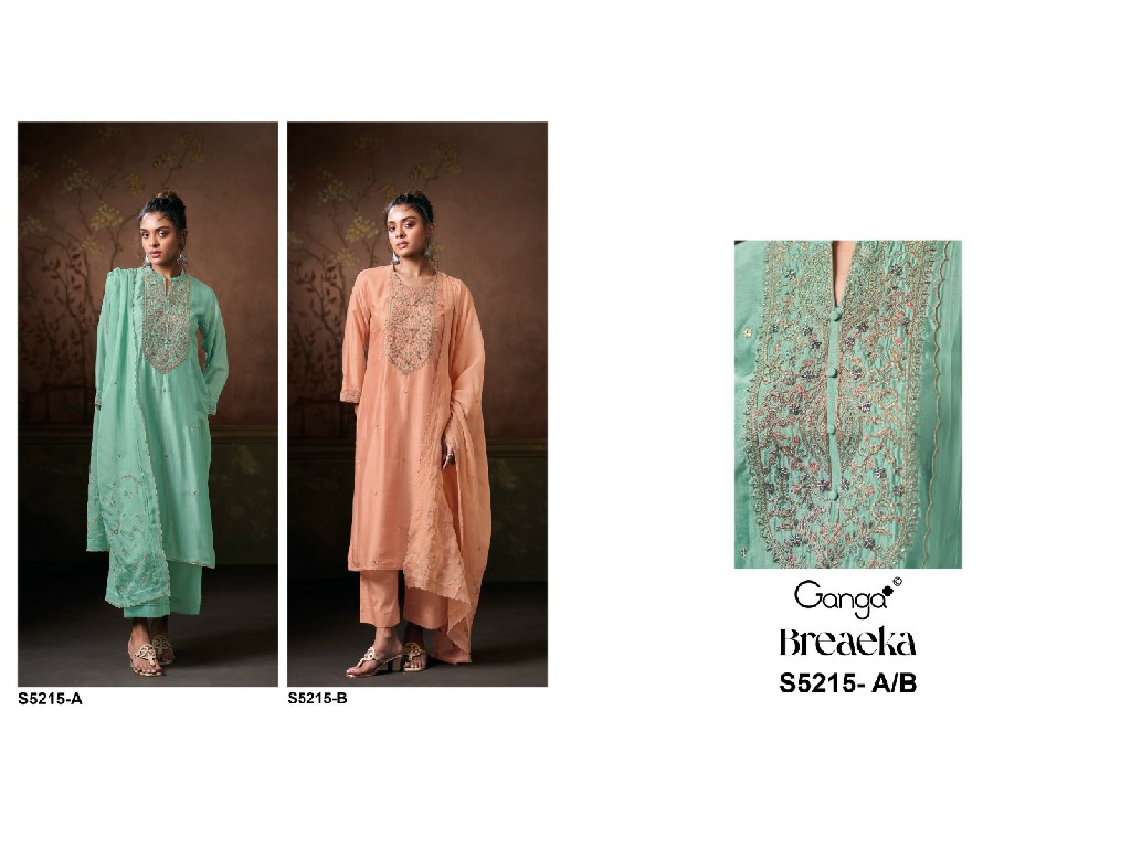 GANGA BREAEKA S5215 WHOLESALE PURE BEMBERG RUSSIAN SILK SOLID COLOR UNSTITCH SALWAR SUITS SUPPLIER