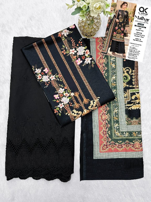 AL KARAM MALHAR VOL 2 WHOLESALE COTTON DIGITAL PRINT UNIQUE DEIGN UNSTITCH SALWAR KAMEEZ ONLINE
