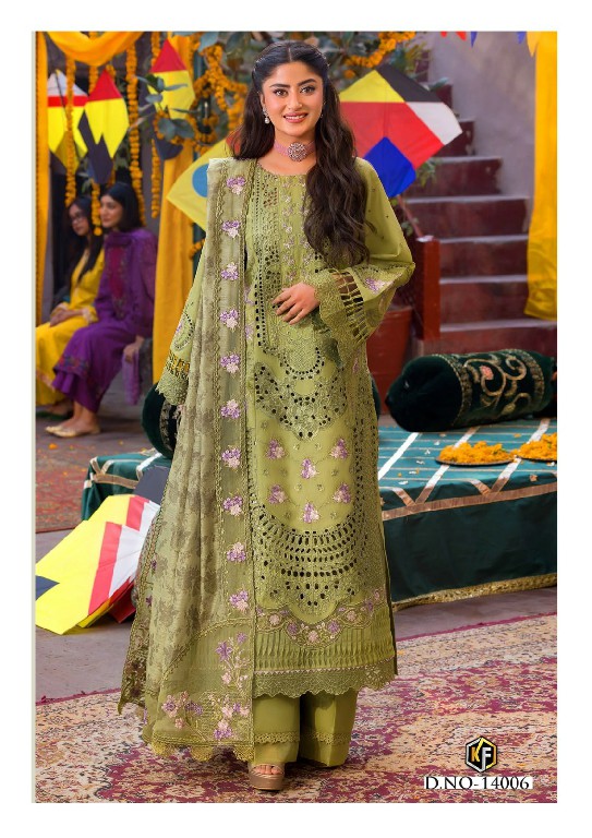 KEVAL FAB KANEEZ VOL 14 WHOLESALE HEAVY LAWN PRINTED PAKISTANI CASUAL WEAR DRESS MATERIAL ONLINE