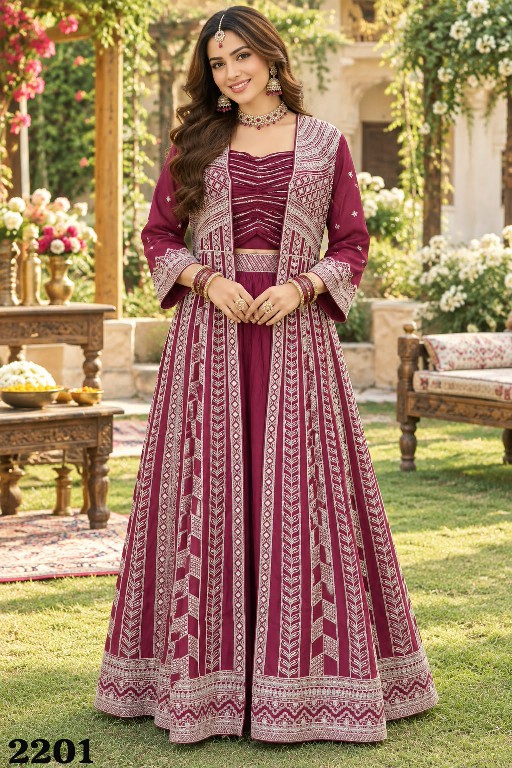 MRUDANGI RAKUL WHOLESALE READYMADE REAL CHINON SILK PARTY WEAR INDO WESTERN DRESS FOR WOMEN ONLINE