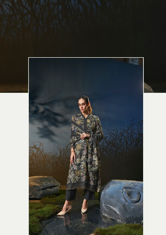PRM TRENDZ AESTER WHOLESALE VISCOSE PASHMINA WINTER CLASSY DESIGN UNSTITCH SALWAR SUITS FOR EXPORT