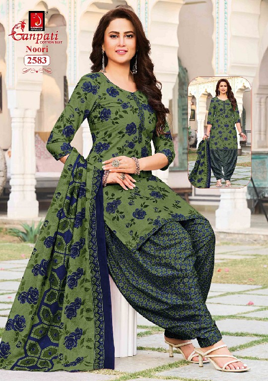 GANPATI NOORI PATIYALA VOL 14 WHOLESALE COTTON PRINTED DAILY WEAR DRESS MATERIAL ONLINE