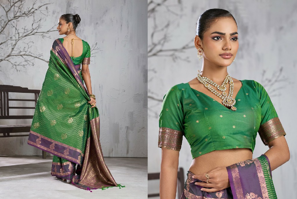 ASTITA ADVIKA WHOLESALE SILK INTRICATE ZARI WEAVING TRADITIONAL SAREES FOR WOMEN ONLINE