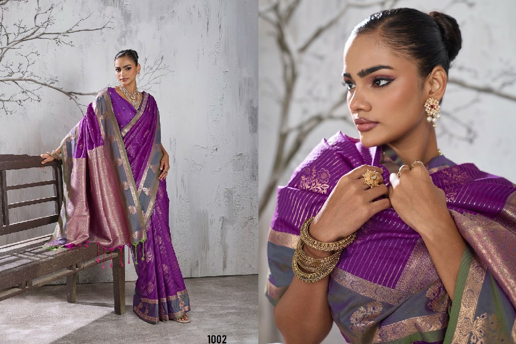 ASTITA ADVIKA WHOLESALE SILK INTRICATE ZARI WEAVING TRADITIONAL SAREES FOR WOMEN ONLINE
