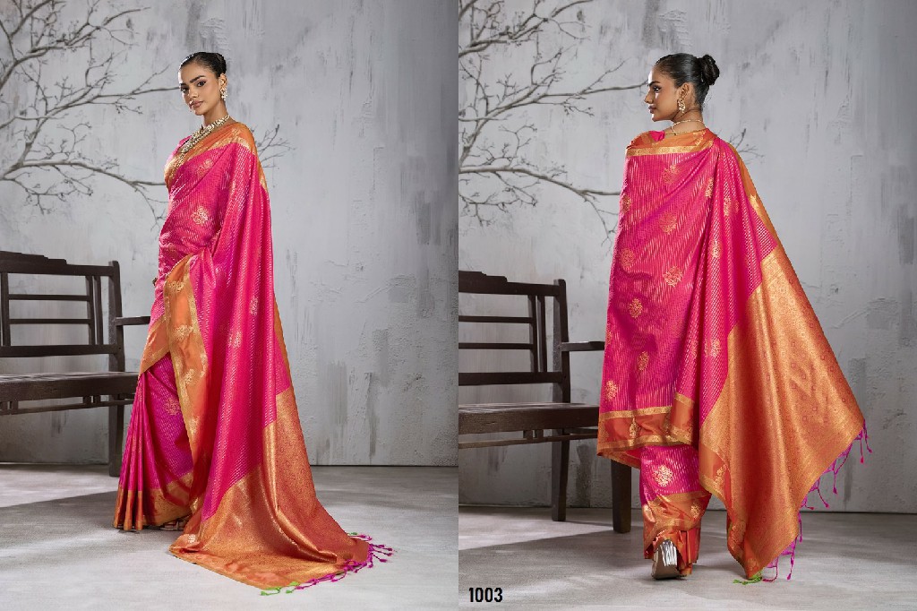 ASTITA ADVIKA WHOLESALE SILK INTRICATE ZARI WEAVING TRADITIONAL SAREES FOR WOMEN ONLINE
