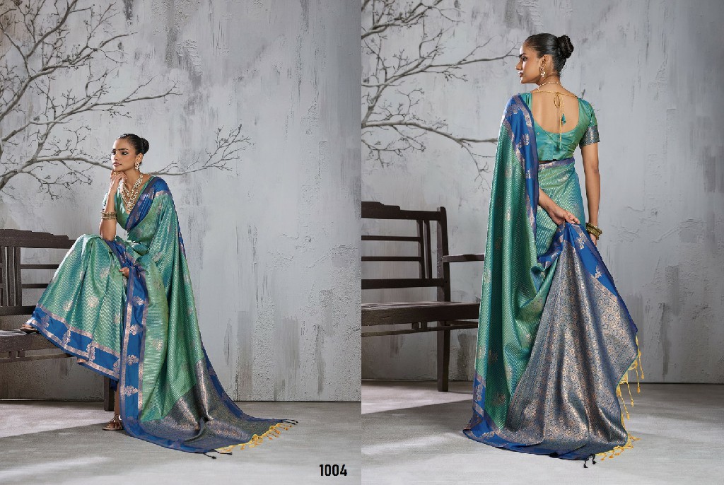 ASTITA ADVIKA WHOLESALE SILK INTRICATE ZARI WEAVING TRADITIONAL SAREES FOR WOMEN ONLINE