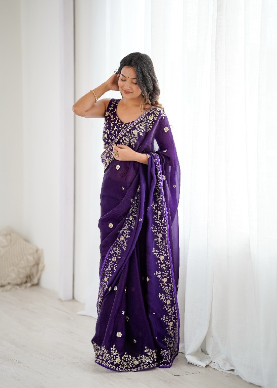 SP SERIES D.NO SP-89 WHOLESALE HEAVY FENDY SILK DESIGNER WEAR SAREES FOR WOMEN EXPORTER