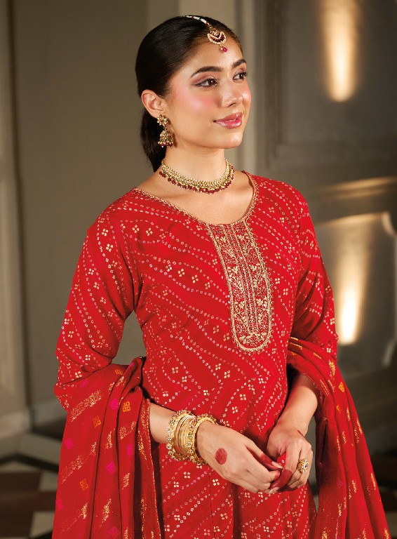 RADHIKA LIFESTYLE PRASANG VOL 2 WHOLESALE READYMADE HEAVY RAYON BIG SIZE FESTIVE SPECIAL ANARKALI STYLE 3 PCS SUITS SUPPLIER