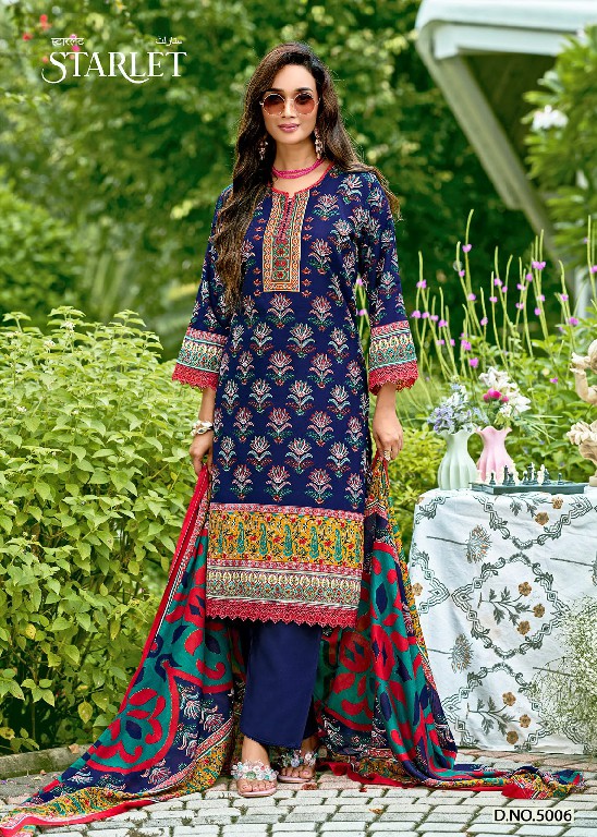 GANESHA STARLET VOL 1 WHOLESALE SOFT COTTON KARACHI STYLE DRESS MATERIAL EXPORTER