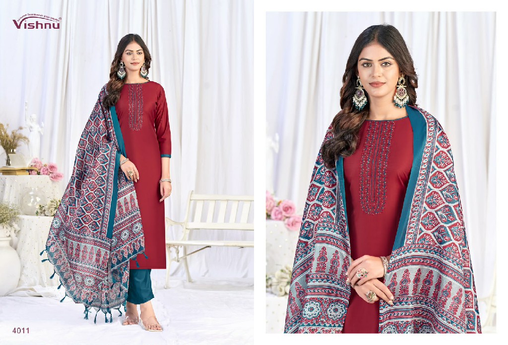 VISHNU EVANKA VOL 16 WHOLESALE ROMAN SILK CLASSIC UNSTITCH SALWAR SUITS SUPPLIER