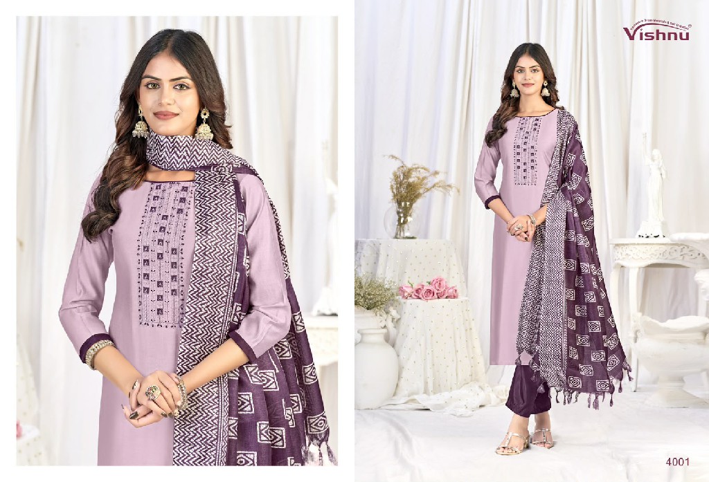 VISHNU EVANKA VOL 16 WHOLESALE ROMAN SILK CLASSIC UNSTITCH SALWAR SUITS SUPPLIER